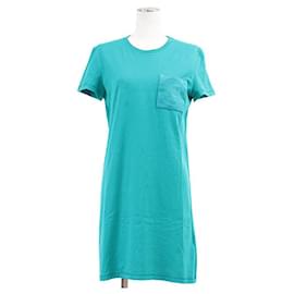 Vestido de algodón con bordado del logotipo H Hermès 38