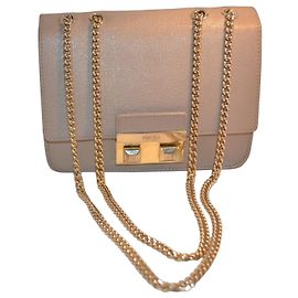 Furla Metropolis Borsa a Tracolla in Pelle Grigia