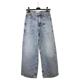 Vaqueros anchos Ba&Sh en denim azul lavado