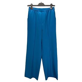 Autre Marque Collusion weite blaue Hose aus Polyestermischung