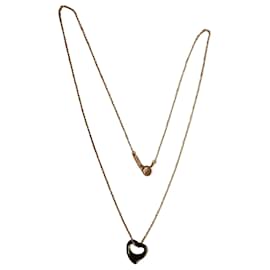 Collana Tiffany & Co. Elsa Peretti Open Heart in Giada e Argento