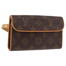 LOUIS VUITTON Monogram Pochette Florentine Waist bag M51855 LV Auth 186107V