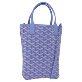Borsa GOYARD Herringbone 2025 Poitiers Iris Limited Edition PVC Blue Auth SW2344SM - Goyard