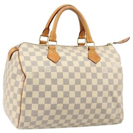 LOUIS VUITTON Borsa Damier Azur Speedy 30 N41533 LV Auth ka4831A