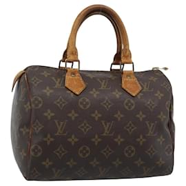 LOUIS VUITTON Borsa Monogram Speedy 25 M41528 LV Auth 186096