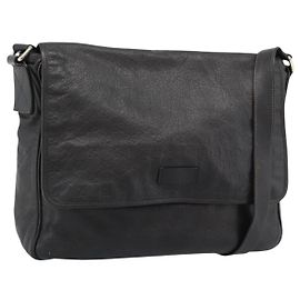 Borsa a tracolla GUCCI GG Canvas Guccissima Pelle Nera e Oro 223665 Auth ka4832
