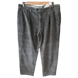 Burberry Leisure Pantaloni in velluto a coste grigi
