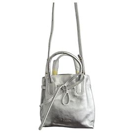 Repetto Borsa Arabesque GM Pelle Argentata