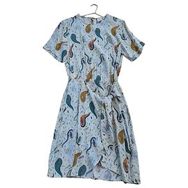 Autre Marque Marie Sixtine Sommerkleid mit Paisley-Print