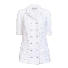 Chanel Chaqueta de Tweed Iconic Ribbon