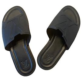 Louis Vuitton Portofino Pantolette in Pelle Nera