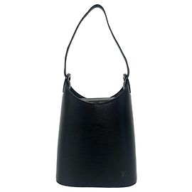 Louis Vuitton Verseau Logo Epi Leder Schultertasche Tote