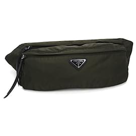 Borsa a tracolla Prada kaki