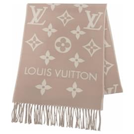 Stola in lana beige Louis Vuitton