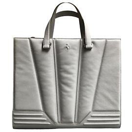Autre Marque Ferrari GT Borsa Tote in pelle bianca