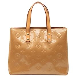 Louis Vuitton Marrón Monogram Vernis Reade PM