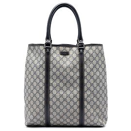 Gucci Beige GG Supreme Joy Vertikaler Tote