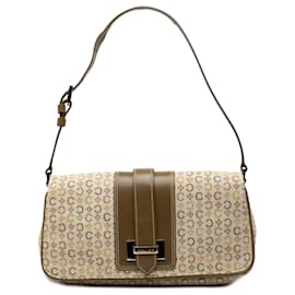 Céline Borsa a tracolla con patta Celine Brown C Macadam Canvas
