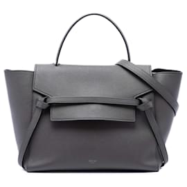 Céline Celine Gray Mini Leather Belt Bag Umhängetasche