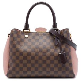 Louis Vuitton Marrone Damier Ebene Brittany