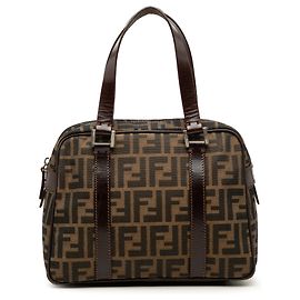Borsa Fendi in tela Zucca marrone