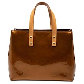 Louis Vuitton Marron Monogram Vernis Reade PM