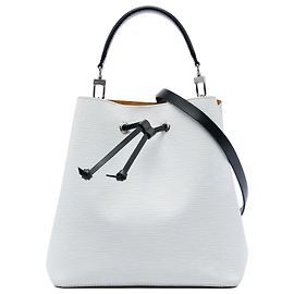 Louis Vuitton White Epi NeoNoe MM