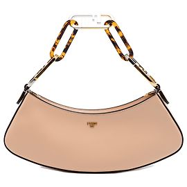 Borsa Fendi Pink Leather O Lock Swing