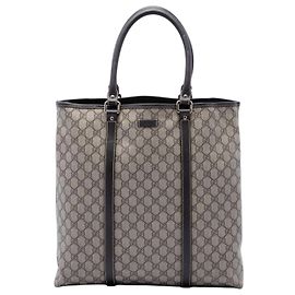 Tote verticale Gucci Beige GG Supreme Joy