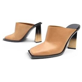 NUOVE SCARPE GIVENCHY BE304JE004 CLOGS SABOTS MULE TACCO 40 PELLE - Givenchy