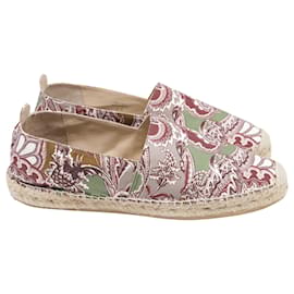Espadrilles Etro in tela con stampa paisley multicolore