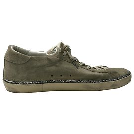 Sneakers Golden Goose Super Star in scamosciato beige