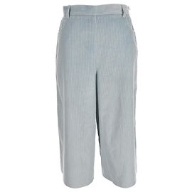 Pantalones cortos de pana See by Chloé en algodón azul claro
