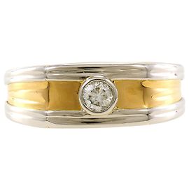 Autre Marque K20 Gelbgold Diamantring