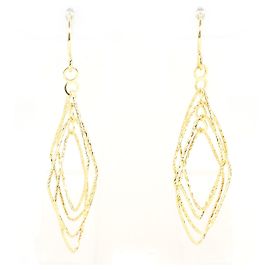 Autre Marque Pendientes colgantes en oro amarillo de 18K