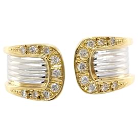 18K Gold- und Platin-Diamantring - Autre Marque
