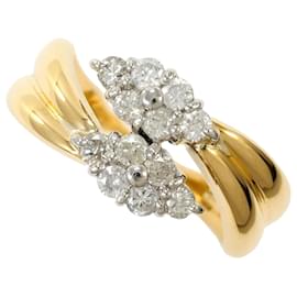 Ringband aus PT900-Platin und 18K Gelbgold - Autre Marque