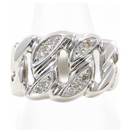 Platinring mit Diamant - Autre Marque