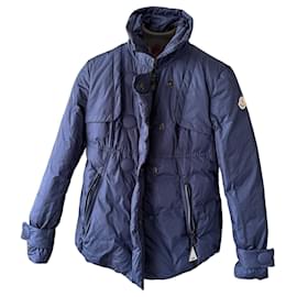 Giacca puffer Moncler blu navy