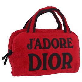 Borsa Christian Dior Pile Red Auth SW2351V