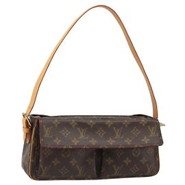 LOUIS VUITTON Borsa a Spalla Monogram Viva Cite MM M51164 LV Auth 187006SAM