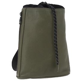 LOUIS VUITTON Monogram Shadow Chalk Sling Bag Green M44634 LV Auth 186190M