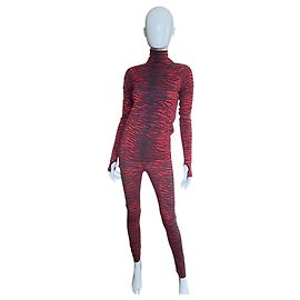 Kenzo x H&M Set Top a Collo Alto e Leggings Stampa Tigre