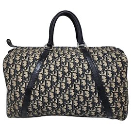 Borsa Christian Dior Trotter Nero/Beige