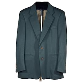 Trussardi Herrenblazer aus Wolle in Dunkelgrün