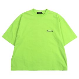 Camiseta de algodón Balenciaga WARDROBE con bordado del logotipo BB
