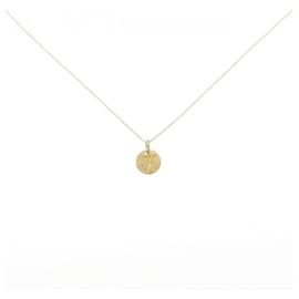 Autre Marque Collana Initial K in Diamante Au750