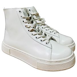 Autre Marque Eytys Kibo Sneakers Alte in Pelle Bianca