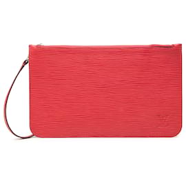 Pochette Louis Vuitton Red Epi Neverfull