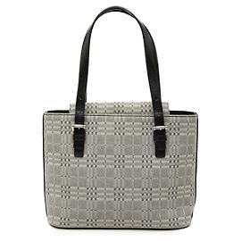 Tote in tela Burberry Gray Tonal Check